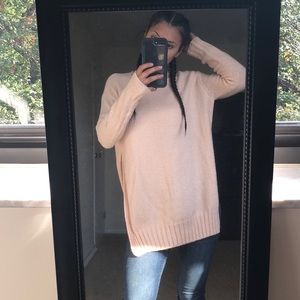 Blush pink Zara Knit Sweater